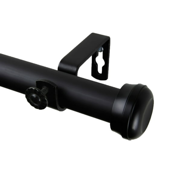 Rosen Curtain Rod 120-170 inch - Black