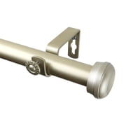 Rosen Curtain Rod 66-120 inch - Light Gold