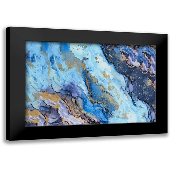 Rosenberg, Alissa 18x13 Black Modern Framed Museum Art Print Titled - Golden Dust