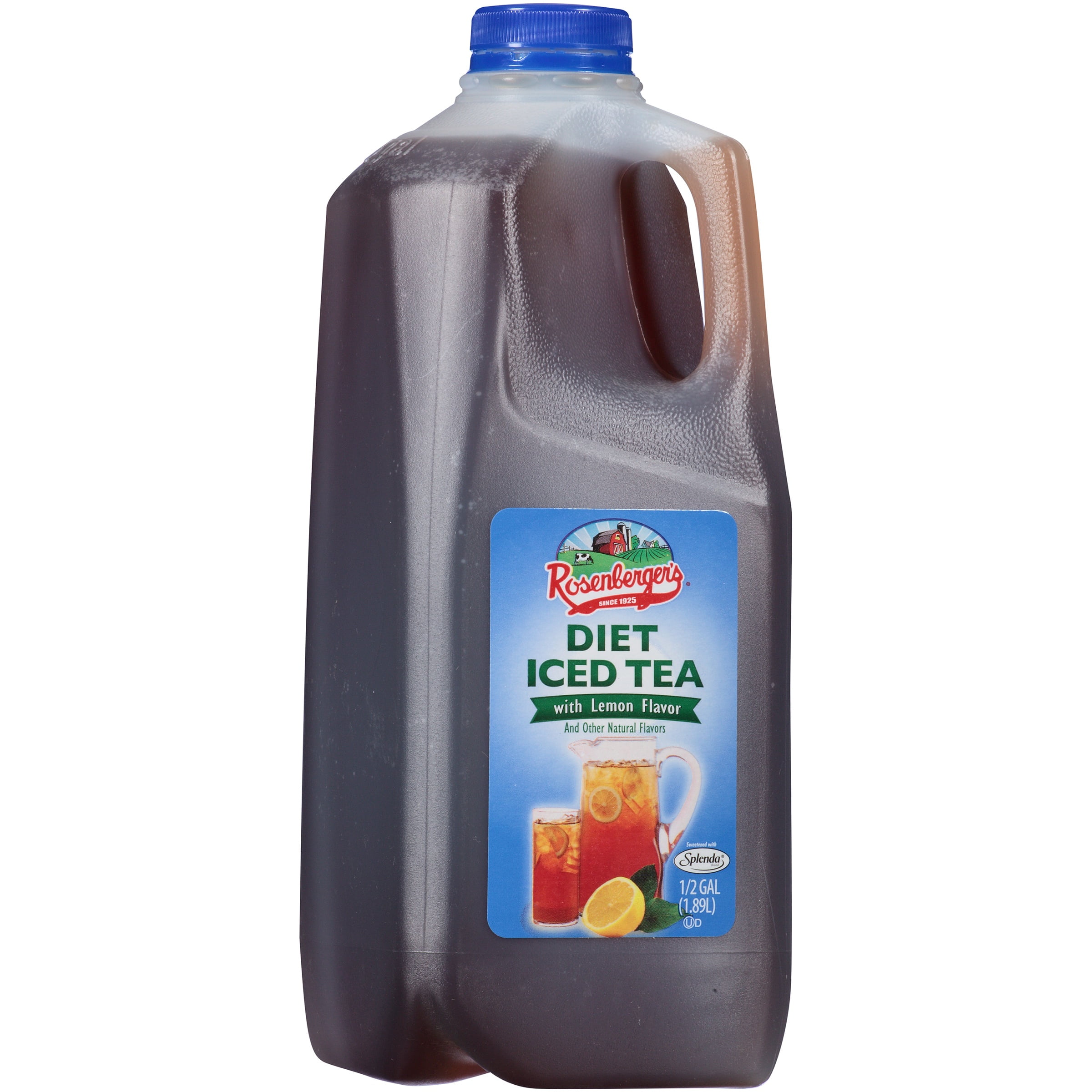 Rosenberger's Diet Lemon Flavor Iced Tea, Half Gallon