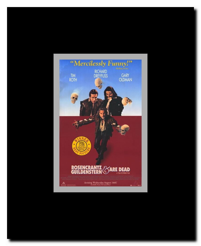 Rosencrantz and Guildenstern Are Dead Framed Movie Poster