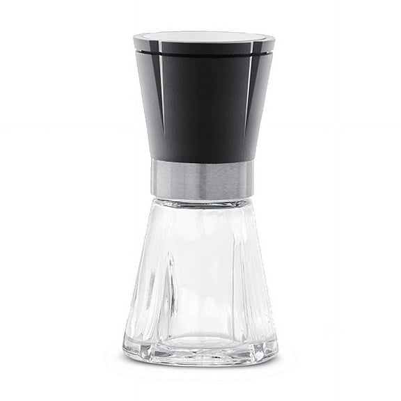 Rosendahl Grand Cru Multi Use Grinder, H: 5.7" - Black/Steel/Clear