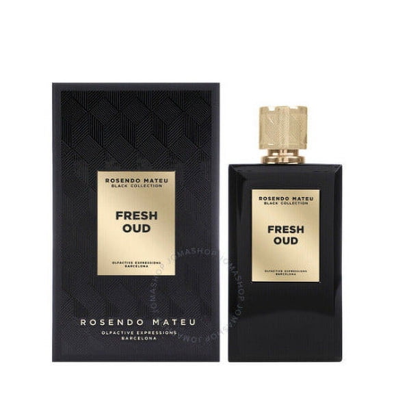 Rosendo Mateu Rosendo Mateu Black Collection Fresh Oud Eau De Parfum 3.4 Oz