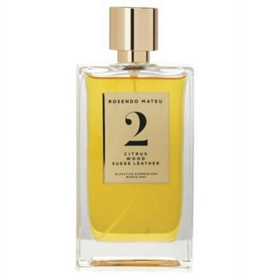 Rosendo Mateu Unisex 2 Citrus Wood Suede Leather EDP Spray 3.4 oz Fragrances 8436018276175