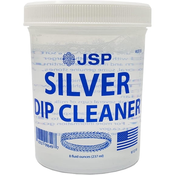 Rosenthal Collection Silver Dip Cleaner Jewelry Cleaning Product 8 oz