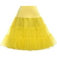 thumbnail image 1 of Rosenvy Women's 50s Vintage Rockabilly Petticoat Underskirt, 1 of 4