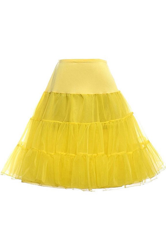 Women's 50s Vintage Rockabilly Petticoat Underskirt