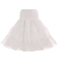 thumbnail image 1 of Rosenvy Women's 50s Vintage Rockabilly Petticoat Underskirt, 1 of 4