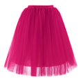 thumbnail image 1 of Rosenvy Women's A-Line Knee-Length Tulle Petticoat Skirt, 1 of 4