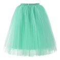 thumbnail image 1 of Rosenvy Women's A-Line Knee-Length Tulle Petticoat Skirt, 1 of 4