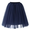 thumbnail image 1 of Rosenvy Women's A-Line Knee-Length Tulle Petticoat Skirt, 1 of 4