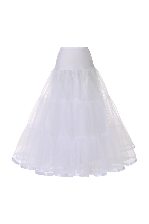 Women's Ankle-Length Crinoline Petticoat Slip