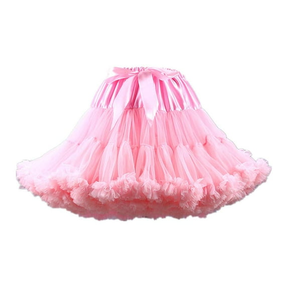 Rosenvy Women's Fluffy Multi-Layered Tulle Tutu Skirt