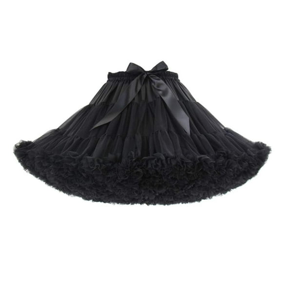 Rosenvy Women's Fluffy Multi-Layered Tulle Tutu Skirt