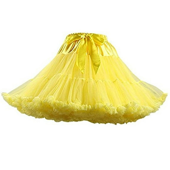 Rosenvy Women's Fluffy Multi-Layered Tulle Tutu Skirt