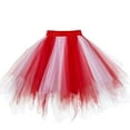 thumbnail image 1 of Rosenvy Women's Multicolored Ballet Tulle Tutu Skirt, 1 of 3