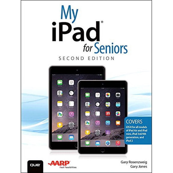 Pre-Owned My iPad for Seniors (Covers IOS 8 on All Models of iPad Air, iPad Mini, iPad 3rd/4th Generation, and iPad 2) (Paperback) 0789753480 9780789753489