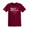 thumbnail image 1 of Roses Are Red Bacon Is Red Poems Are Hard Humor Graphic Tees Novelty Sarcastic Fun Gift Tshirt For Mens Funny T Shirt, 1 of 5
