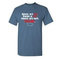 thumbnail image 1 of Roses Are Red Bacon Is Red Poems Are Hard Humor Graphic Tees Novelty Sarcastic Fun Gift Tshirt For Mens Funny T Shirt, 1 of 5