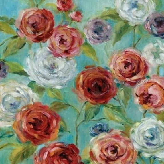 Roses Are Red Poster Print by Carol Robinson (24 x 24)