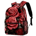 thumbnail image 1 of Roses Backpack Lightweight Bookbag Travel Rucksack Laptop Daypack for Women Men, 1 of 6