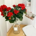 Roses Bouquet Artificial Flower Latex Real Bridal Wedding Bouquet Home