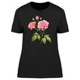 thumbnail image 1 of Roses & Buds In Watercolor Tee Women's -Image by Shutterstock, 1 of 2