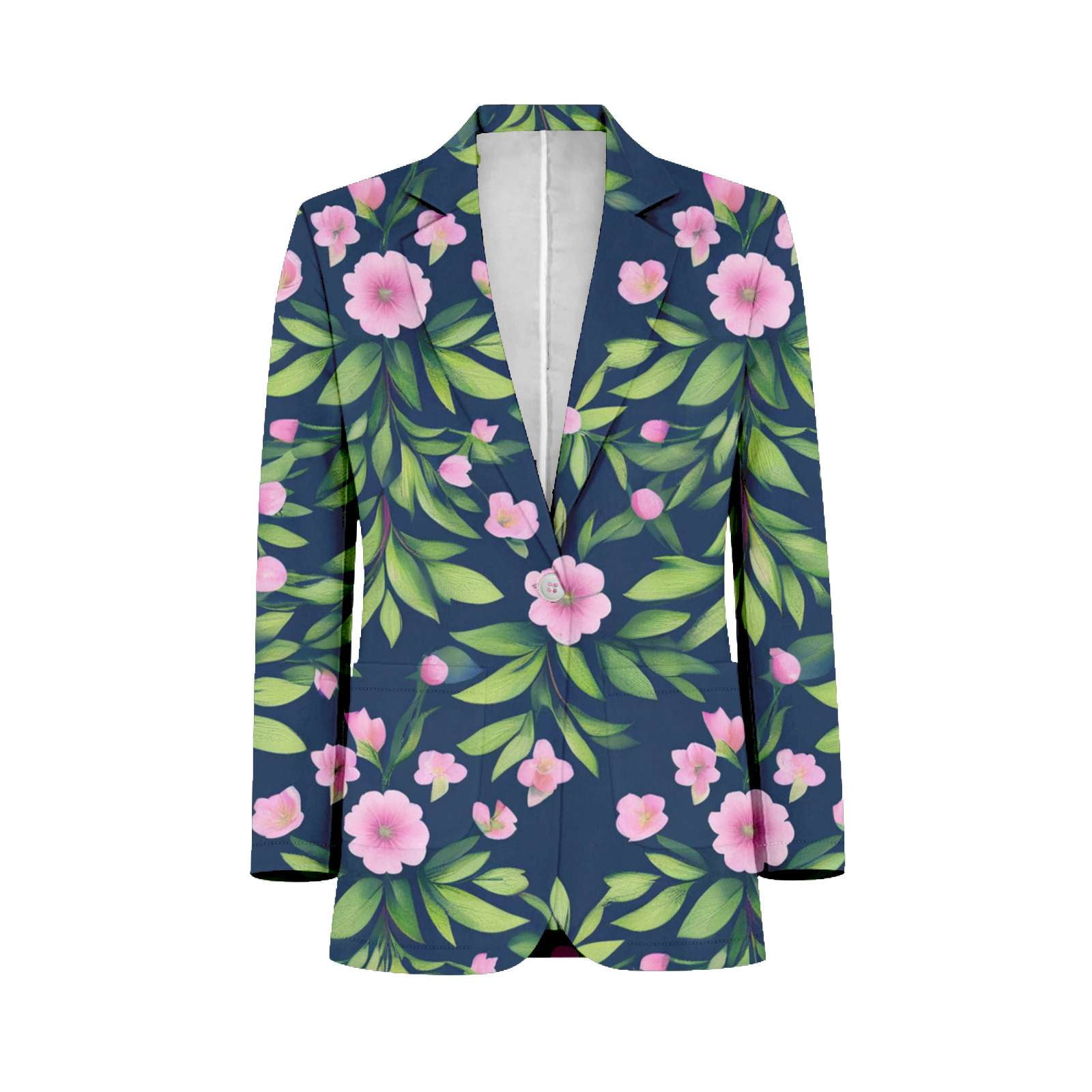 Roses Floral Print Pattern Mens Suits Shawl Collar Slim Fit Suit Mens ...