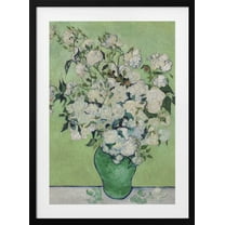 Roses Framed Art Modern Wall Decor