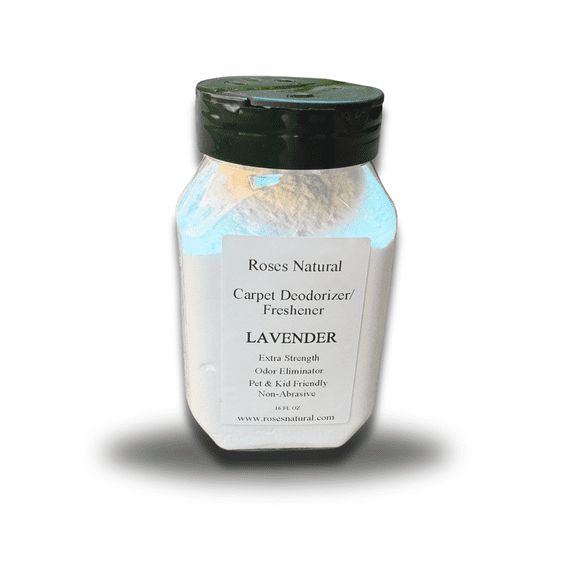 Roses Natural Carpet Deodorizer Freshener Lavender 16 Oz