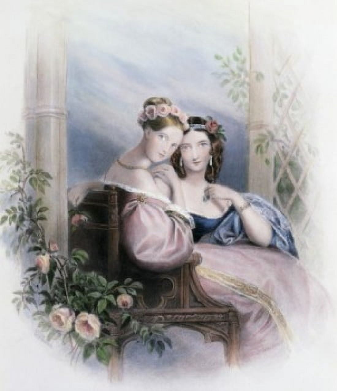 Roses Nostalgia Canvas Art - (24 x 36)