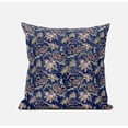 thumbnail image 1 of Roses Sprayed Stars Suede Zippered Pillow with Insert in Gray Blue 18 x 18, 1 of 5