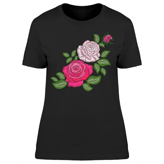 Roses T-Shirt Women -Image by Shutterstock, Female Large
