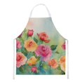 thumbnail image 1 of Roses in Watercolor Apron 27 in x 30 in, 1 of 73