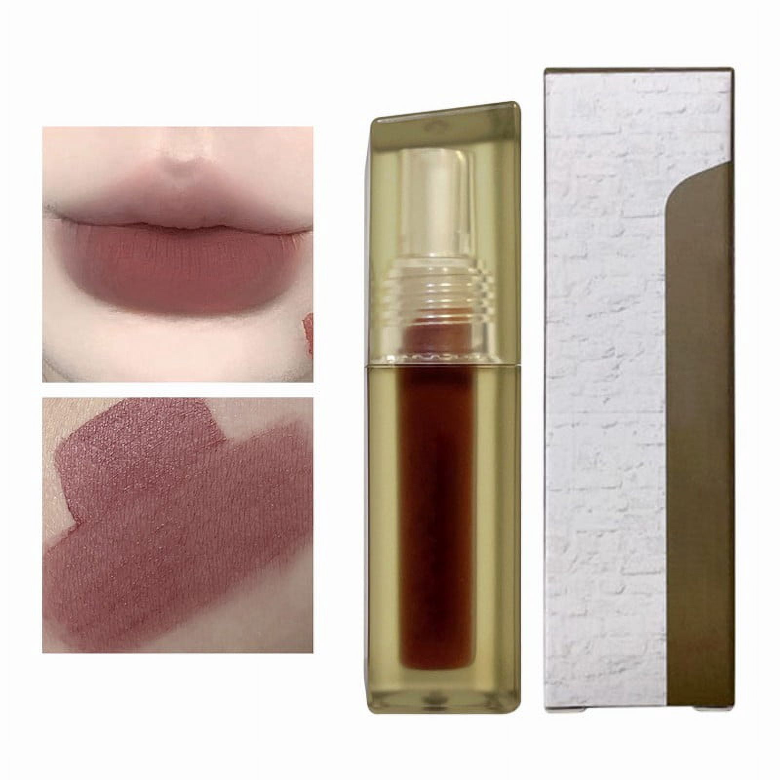 Lip Gloss with Glitter for Girls Butter Gloss Korean Lip Gloss Tint Lip Gloss Roll on Pack Rainbow Lipstick Lip Tint Long Lasting Lip Gloss Color Clear Lip Gloss Plumper Lip Bar Natural Makeup Teen