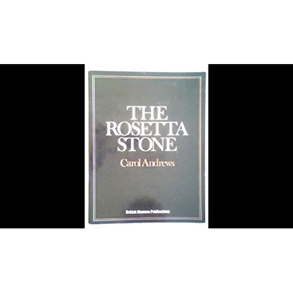 Pre-Owned The Rosetta Stone Paperback