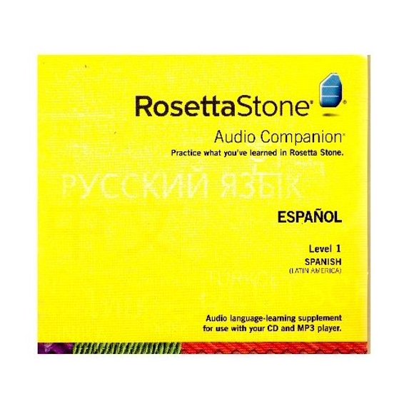Pre-Owned Rosetta Stone Audio Companion ~ Espanol Level 1 Spanish (Practice what you've learned in Rosetta Stone ~ Audi language learning supplement for use with your CD Paperback