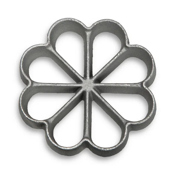 Rosette Bunuelos Cookie Iron, Large 3.25 X 0.5 Inches