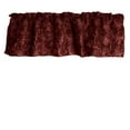 thumbnail image 1 of Rosette Floral Pop Up Flower Window Valance 54 Inch Wide Burgundy, 1 of 2