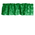thumbnail image 1 of Rosette Floral Pop Up Flower Window Valance 54 Inch Wide Emerald Green, 1 of 2