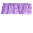 thumbnail image 1 of Rosette Floral Pop Up Flower Window Valance 54 Inch Wide Lavender, 1 of 2