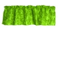 thumbnail image 1 of Rosette Floral Pop Up Flower Window Valance 54 Inch Wide Lime Green, 1 of 2