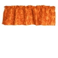 thumbnail image 1 of Rosette Floral Pop Up Flower Window Valance 54 Inch Wide Orange, 1 of 2
