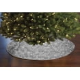 thumbnail image 1 of Rosette Floral Tree Skirt Christmas Decoration 52" Round Skirt, 1 of 1