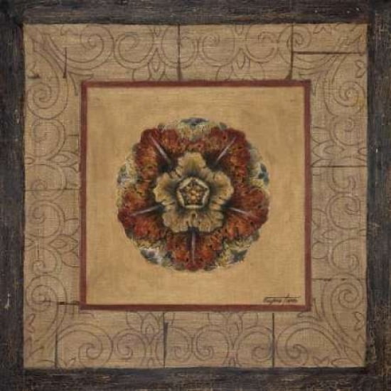Rosette II Canvas Art - Tava Studios (24 x 24)