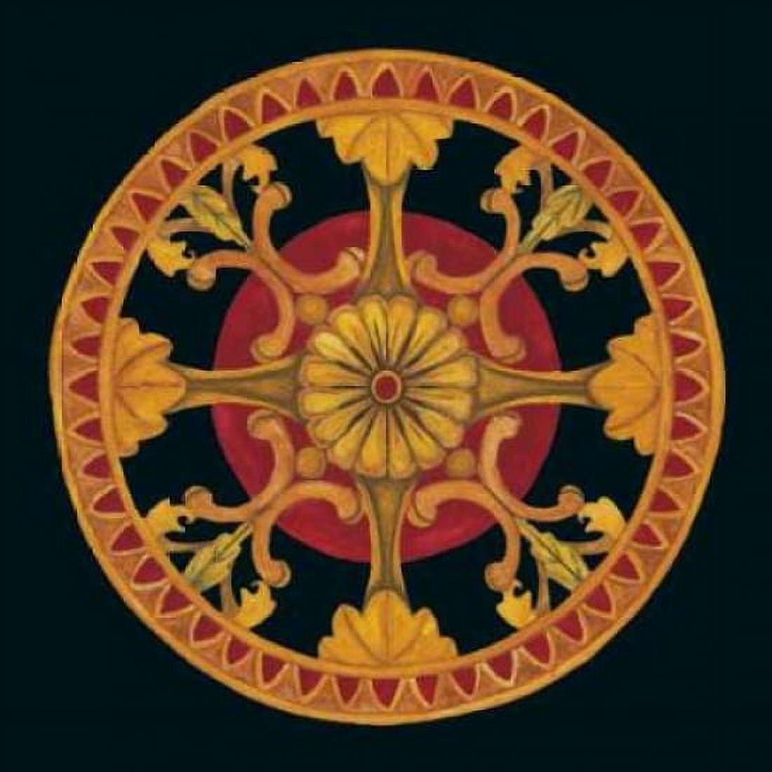 Rosette III Canvas Art - Lee Anderson (24 x 24)