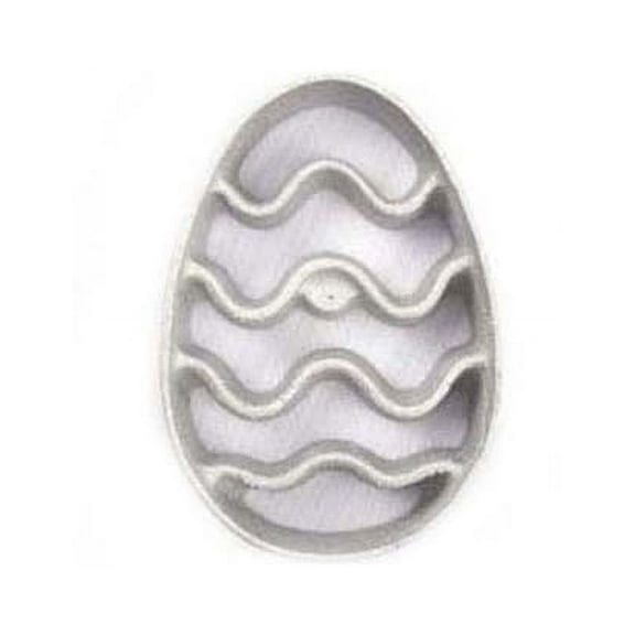 Rosette-Iron Mold, Cast Aluminum Egg Shape