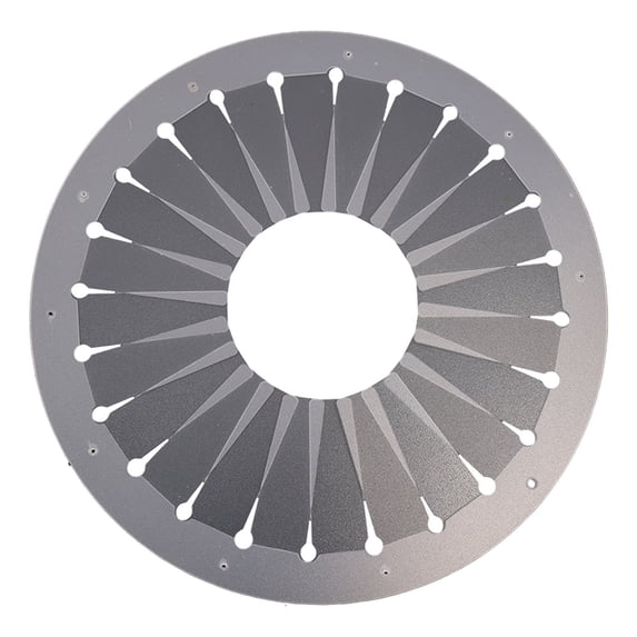 Rosette Maker, DIY Ribbon Flower Tool, Transparent Plastic Template, Handmade Craft Accessory for Fabric Rosette, Bow Making, Tabletop Ornament and Various DIY Art Projects,15cm