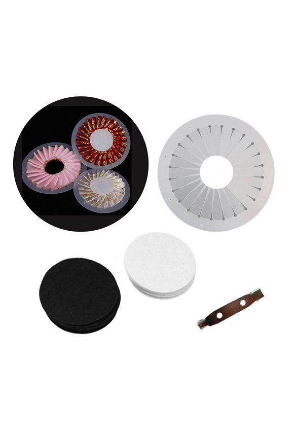 Rosette Maker,Rosette Maker DIY Rosette Maker Template,Ribbon Flower Making Tool Easy Rosette Maker,Rosette Making Tool Ribbon Rosette Brooch,Large Rosette Maker Sewing Crafts 9cm