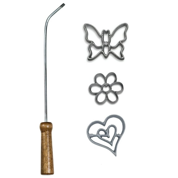 Rosette Mold Sets with Handles BY KITCHEN SUPPLY